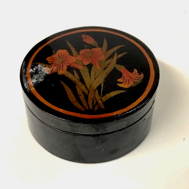 BOX, Lacquered Ex Small Trinket or Jewel